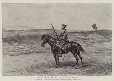 Vedettes de la cavalerie japonaise - Georges Ferdinand Bigot